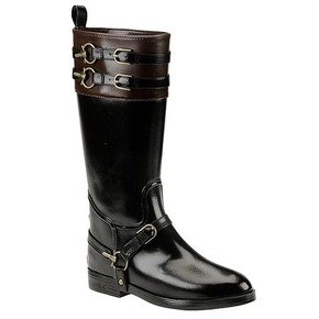 Chooka Women's Preakness Rainboot,Black,8 M US
