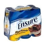 Ensure High Protein Complete Balanced Nutrition, Institutional Use Creamy Milk Chocolate Shake - 8 Oz, 24/case
