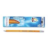 Pre-Sharpened American #2 Pencils, Yellow SAN12235
