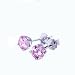 Gem Art ( �W�F���A�[�g ) Silver925 �L���[�r�b�N�W���R�j�A �s�A�X ���E���h 5mm �s���N