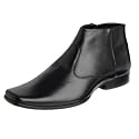 Ikon- Black 'Wiley' tramline boots