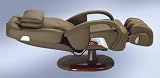Sharper Image HT-270 Stretching Human Touch Robotic Massage Chair Recliner Mocha Leather