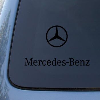 MERCEDES BENZ - Vinyl Car Decal Sticker #1809 | Vinyl Color: Black