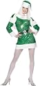 MISS SEQUIN SANTA CHRISTMAS FANCY DRESS COSTUME SIZE UK 8/10