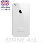 I PHONE 4 REAR GLASS COVER white, 1 Y...