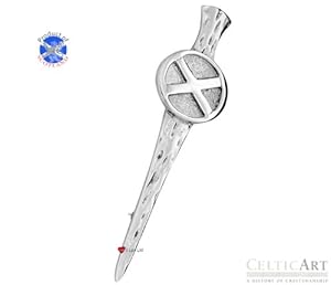 Celtic Art Sterling Silver Kilt Pin (KP064)