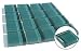 Reflections Glass 1x1" Mosaic Tile Clear Teal