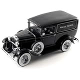 1931 Ford Police Patrol Panel Car Die Cast