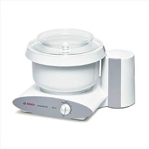 This 800 watt kitchen machine with 4 speed settings is a modern take on a series of mixers that Bosch has offered since 1950. On average Bosch mixers have a 17 year lifetime - put this quality to use in your kitchen for a multitude of tasks.