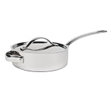 Gordon Ramsay by Royal Doulton Stainless-Steel 3-Quart Sauté Pan with Lid