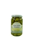 Gourmet Food : Picholine French Provence gourmet green olives 200 gr 7 oz jar