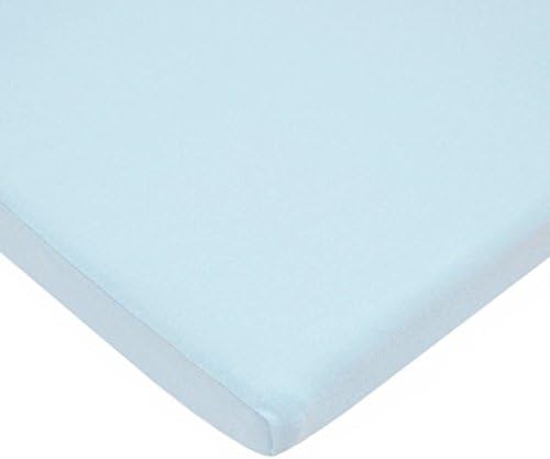 Pindaboo Bassinet Sheet,100% Cotton Value Jersey Knit, Blue