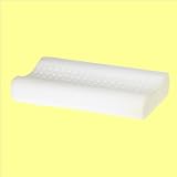 Pair of (2) Personal Size Contour Firm Memory Foam Pillows with Velour Covers