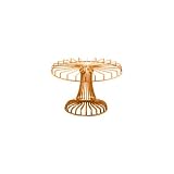 Dover European Metalworks 17' Diameter Natural Bronze Cake Stand - D05BBR