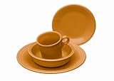 Fiesta 16-Piece Dinnerware Set, Service for 4, Marigold