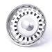 Kitchen Sink Strainer Waste Plug (McAlpine bwstss-top) chrome