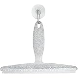 InterDesign Rain Bathroom Shower 12" Squeegee, Clear