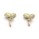 Clover Bud Stud Earrings by Michael Michaud