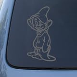 DOPEY - Vinyl Decal Sticker #A1342 | Vinyl Color: Silver