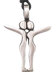 2 Lovers Man & Woman Are One - Pewter Pendant Necklace