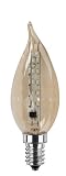 Segula 50656 LED Kerze Windstoss klar 3W 44 LEDs, E14, dimmbar