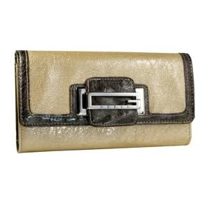 Buy Ladies Camden Stone Multi Synthetic Leather Tri-Fold Wallet by Guess by GUESS