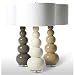 Barbara Cosgrove Hammered Silver White Silk Shade with Gold Liner