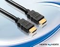 PureLink - basic+ Serie. Zertifiziertes High Speed HDMI Kabel mit 24 kt. vergoldeten Steckkontakten - FullHD 1080p, 1440p, 1600p, 2160p und 4Kx2K. Deep Color und x.v.Color. HDMI A Stecker auf HDMI A Stecker. Dreifache Abschirmung. HC0002-015. L&auml;nge: 1,50m