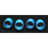 Team Associated Outdrive Sleeves - 18T Team Blue (4) by Associated
