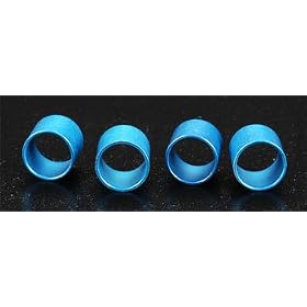 Team Associated Outdrive Sleeves - 18T Team Blue (4) from Associated Accessories