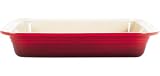  : Le Creuset Stoneware 10-1/2-by-13-1/4-Inch Deep Dish Baker, Red