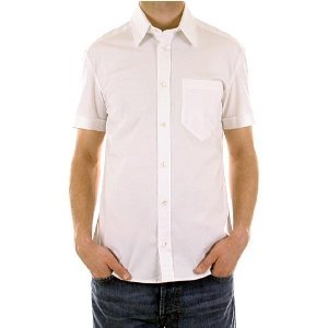 D&G, Dolce & Gabbana white short sleeve shirt. DGM3096