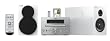 Yamaha Piano Craft E 330 Kompaktanlage (2x20W, Apple iPod Dock, USB, MP3) silber/wei�
