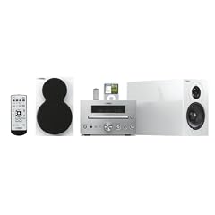 Yamaha Piano Craft E 330 Kompaktanlage (2x20W, Apple iPod Dock, USB, MP3) silber/weiss