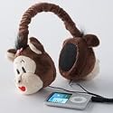 Iflops Mushabelly Headphones Monkey Lila