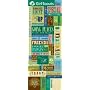 K&Company Girl Scouts Embossed Stickers, Girl Scout Words and Icons