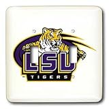 University - LSU Tigers - Light Switch Covers - double toggle switch