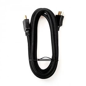 GameOn HDMI 2m Cable - Black (Xbox 360/PS3)