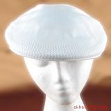 VENTED POLYMESH IVY DRIVER GOLF HAT CAP CABBY WHITE XL
