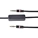 NiceTQ Replacement 4FT 3.5MM Stereo Audio Cable Cord with Mic for Skullcandy Hesh 2 Headphones