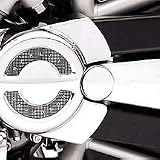 Harley Davidson VROD-Fits '02-later VRSC models. Chrome Swingarm Pivot Bolt Cover Kit.