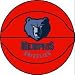 Memphis Grizzles Basketball Antenna Topper