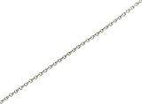 Ladies 18" Flat Cable Link Chain with Lobster Clasp