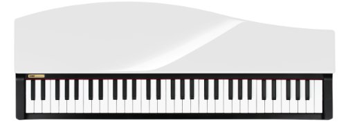 Korg MicroPiano Mini Grand Digital Piano, White