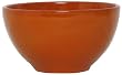 Terracotta Glazed Pottery Brown Red Clay Large Bowl 9.5"D 5"H