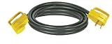 Camco 55191 RV 25' PowerGrip Electrical Powercord with Handle