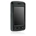 High Quality Black Leather Crystal Snap-On Cover Hard Case Cell Phone Protector for LG Vu / CU920 / CU915