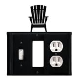 Adirondack Combination Cover - Switch, GFI And Outlet