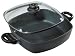 Swiss Diamond Cast-Aluminum Nonstick 11-by-11-Inch Square Casserole with Lid