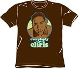 Everybody Hates Chris CHRIS GRAPHIC Adult Brown T-shirt, 2XL
